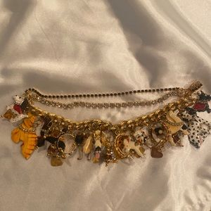 Lunch at the Ritz ‘80s triple strand dog bracelet